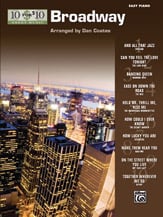 Ten for Ten Broadway piano sheet music cover